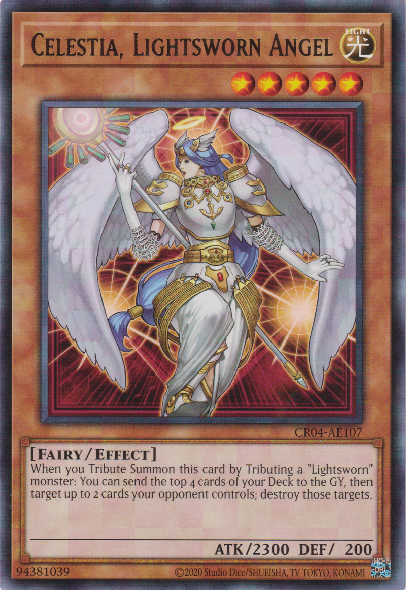 [遊戲王亞英版] 光道天使 基路伯 / ライトロード・エンジェルケルビム / Celestia, Lightsworn Angel-Trading Card Game-TCG-Oztet Amigo