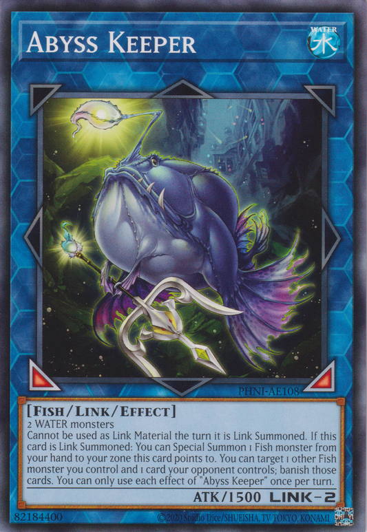 [遊戲王亞英版] 深淵看守者 / アビス·オーパー / Abyss Keeper-Trading Card Game-TCG-Oztet Amigo