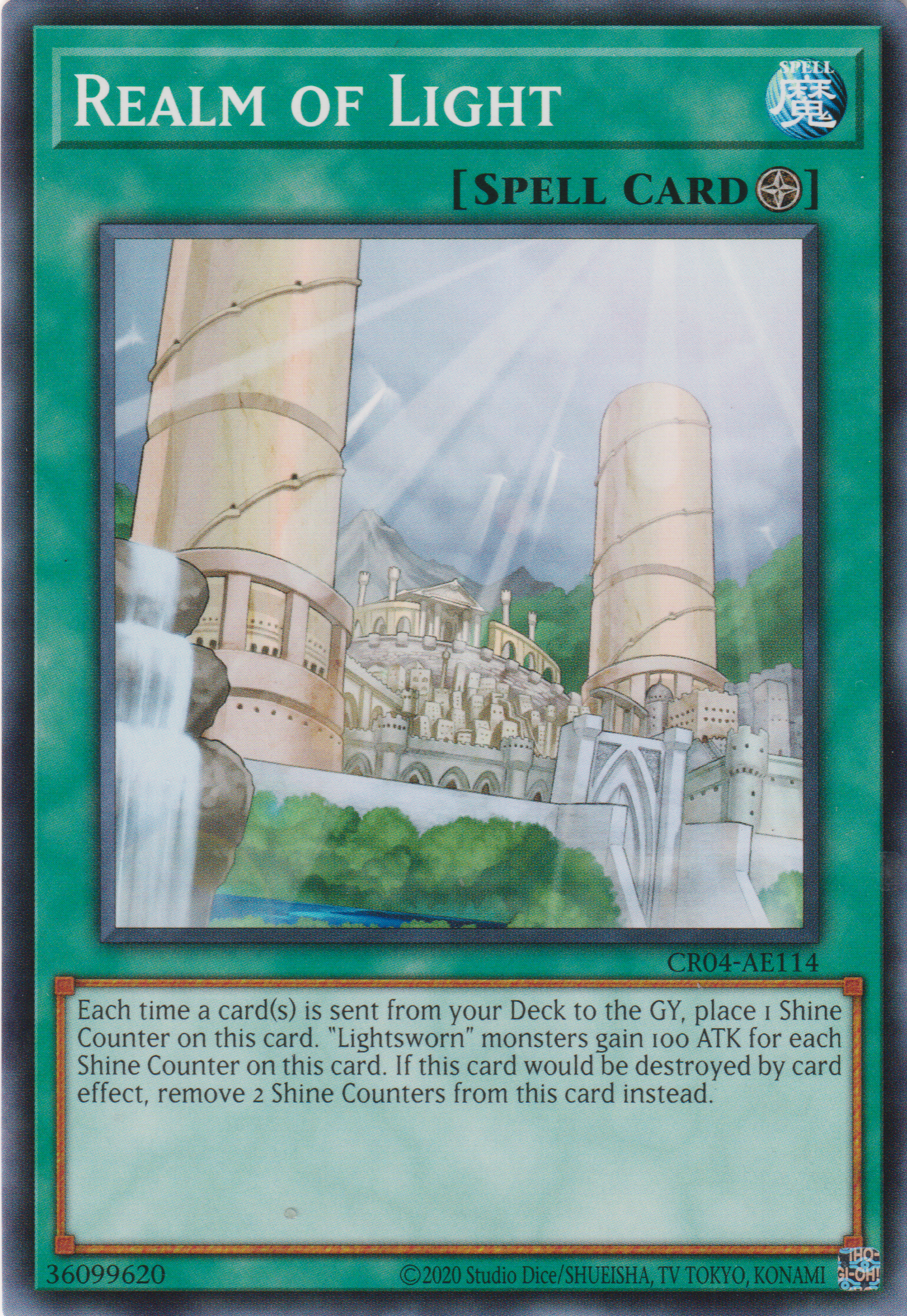 [遊戲王亞英版] 正義世界 / ジャスティス・ワールド / Realm of Light-Trading Card Game-TCG-Oztet Amigo