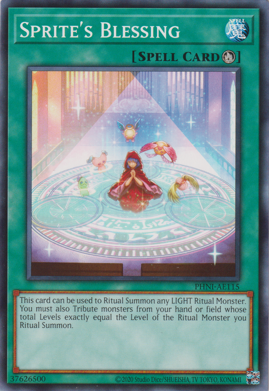 [遊戲王亞英版] 精靈的祝福 / 精霊の祝福 / Sprite's Blessing-Trading Card Game-TCG-Oztet Amigo