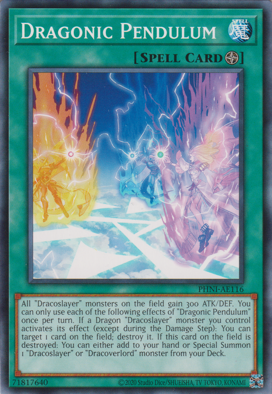 [遊戲王亞英版] 龍陣P / ドラゴニックP / Dragonic Pendulum-Trading Card Game-TCG-Oztet Amigo