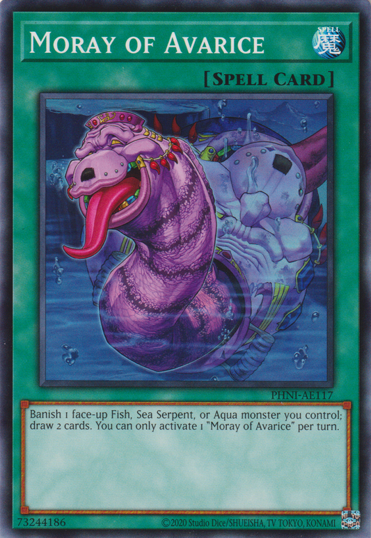 [遊戲王亞英版] 貪欲的海鱔 / 貪欲なウツボ  / Moray of Avarice-Trading Card Game-TCG-Oztet Amigo