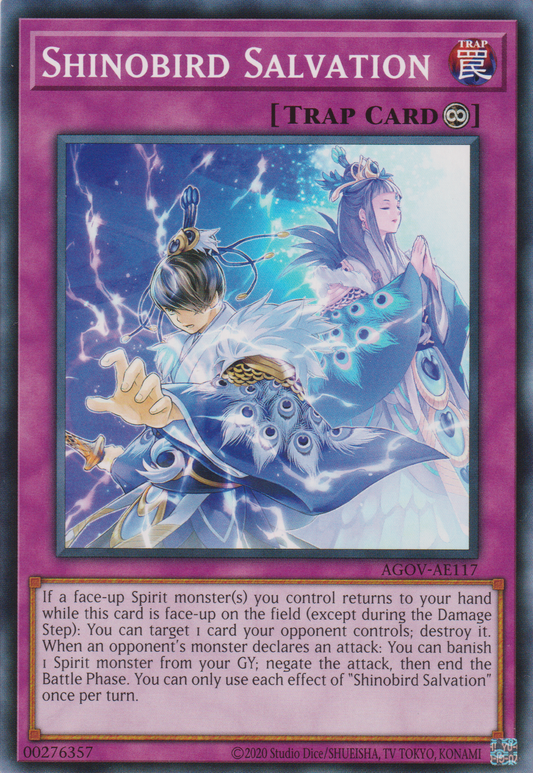 [遊戲王亞英版] 靈魂的圓環 / 霊魂の円環 / Shinobird Salvation-Trading Card Game-TCG-Oztet Amigo
