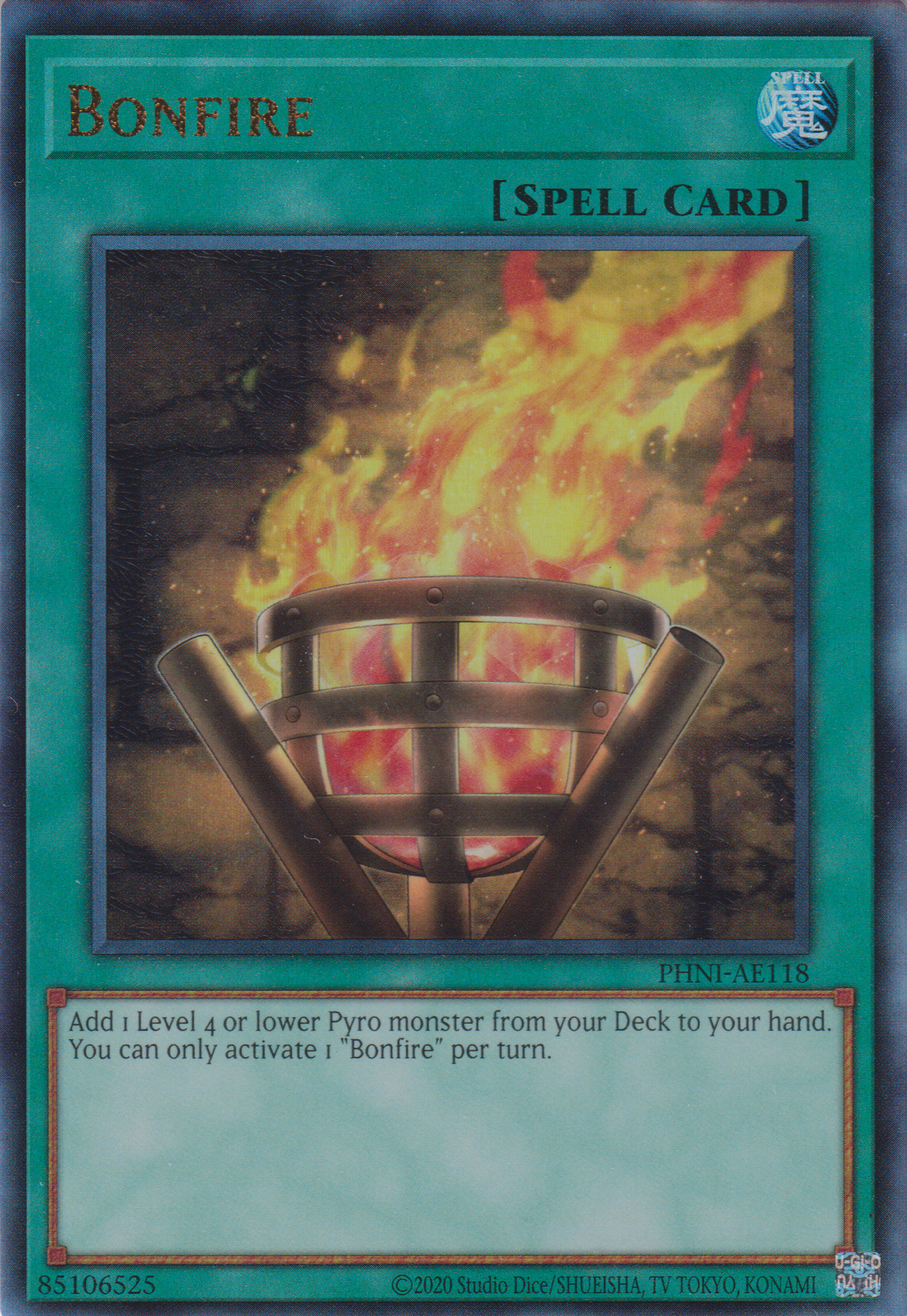 [遊戲王亞英版] 篝火 / 篝火 / Bonfire (複製)-Trading Card Game-TCG-Oztet Amigo