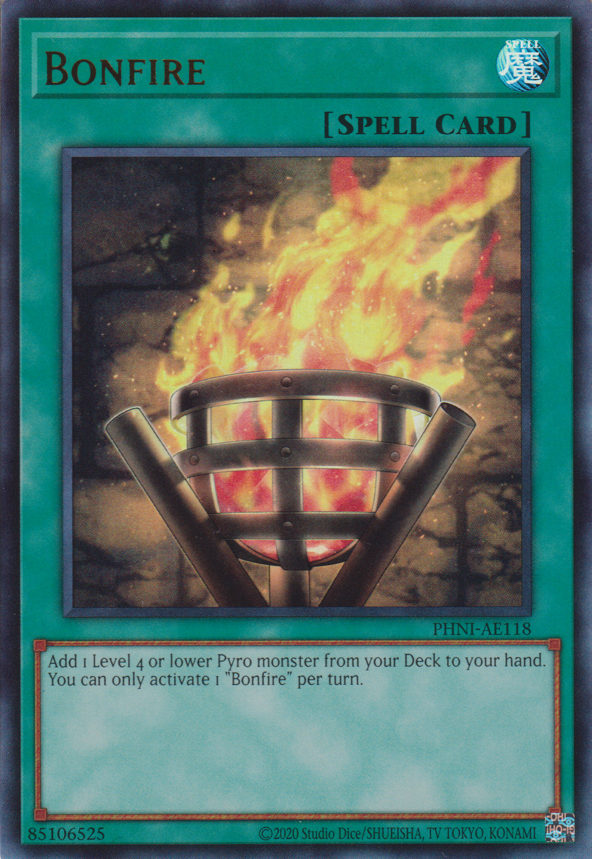 [遊戲王亞英版] 篝火 / 篝火 / Bonfire (複製)-Trading Card Game-TCG-Oztet Amigo