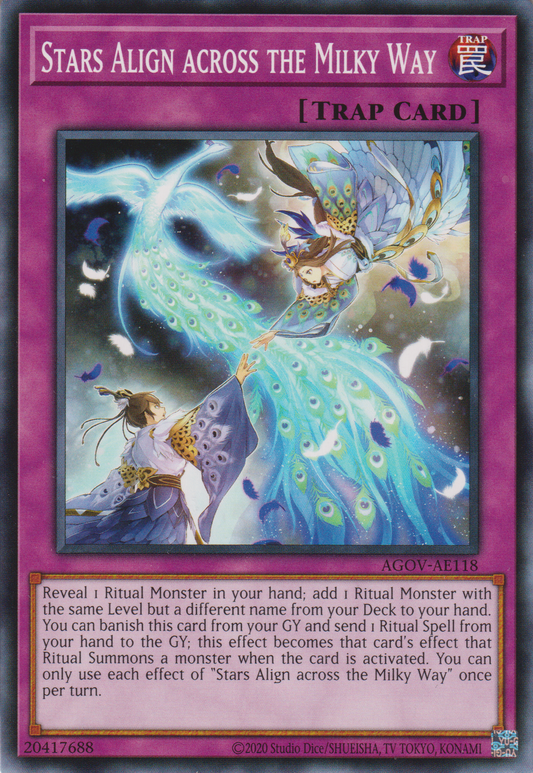 [遊戲王亞英版] 星逢的天河 / 星逢の天河 / Stars Align across the Milky Way-Trading Card Game-TCG-Oztet Amigo