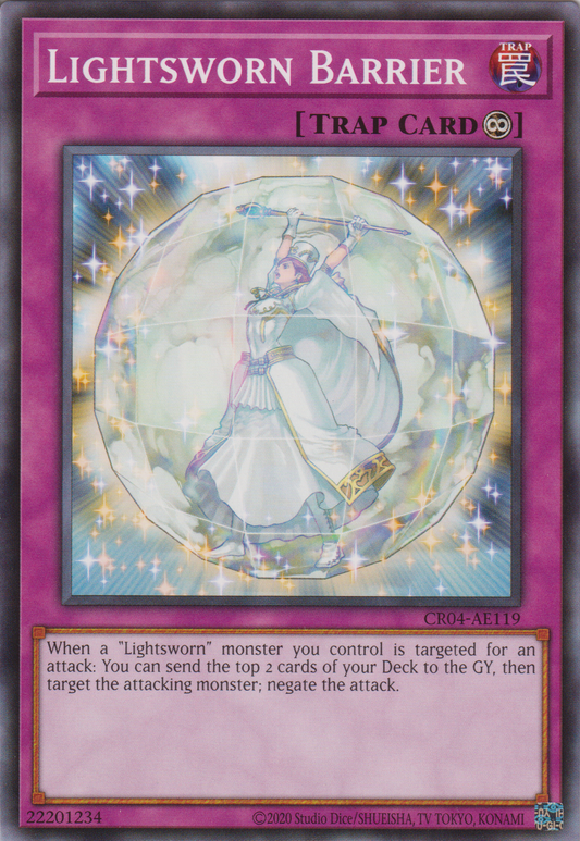 [遊戲王亞英版] 光道防護罩 / ライトロード・バリア / Lightsworn Barrier-Trading Card Game-TCG-Oztet Amigo