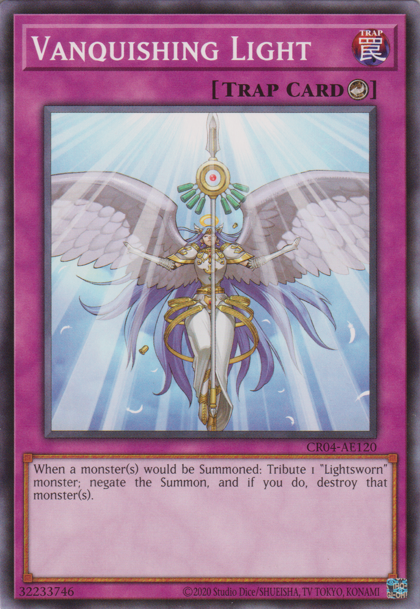 [遊戲王亞英版] 光之放逐 / ライト・バニッシュ / Vanquishing Light-Trading Card Game-TCG-Oztet Amigo