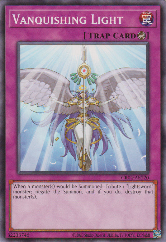 [遊戲王亞英版] 光之放逐 / ライト・バニッシュ / Vanquishing Light-Trading Card Game-TCG-Oztet Amigo