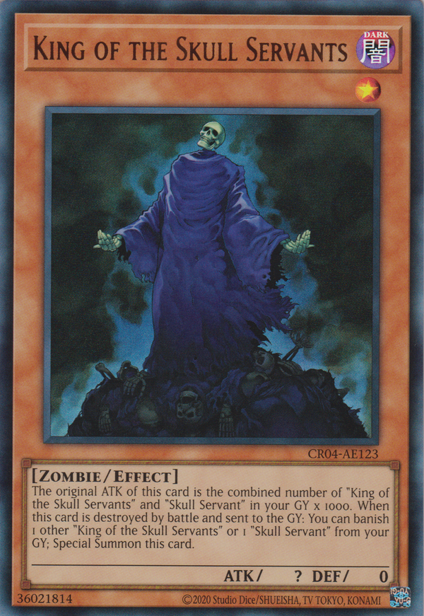 [遊戲王亞英版] 白骨王 / ワイトキング / King of the Skull Servants-Trading Card Game-TCG-Oztet Amigo