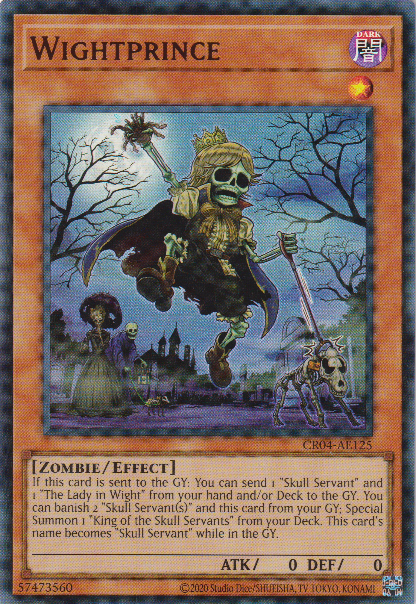 [遊戲王亞英版] 白骨王子 / ワイトプリンス / Wightprince-Trading Card Game-TCG-Oztet Amigo