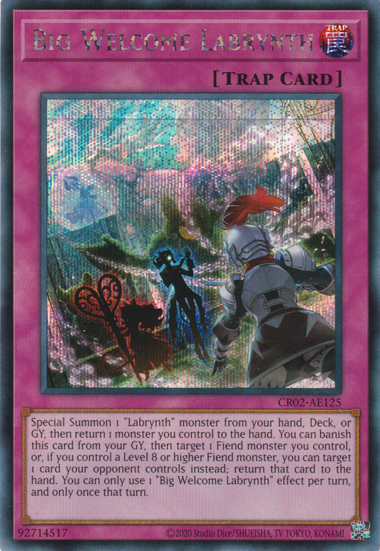 [遊戲王亞英版] 大歡迎的白銀之城 / ビッグウェルカム·ラビュリンス / Big Welcome Labrynth-Trading Card Game-TCG-Oztet Amigo