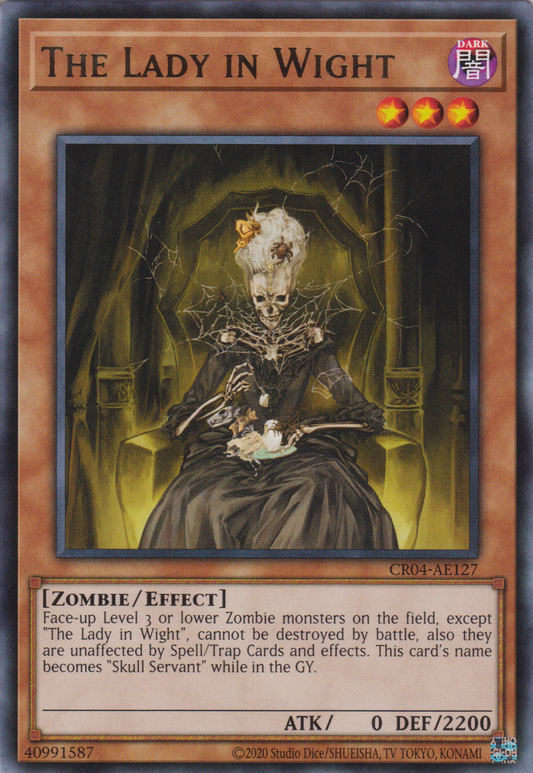 [遊戲王亞英版] 白骨夫人 / ワイト夫人 / The Lady in Wight-Trading Card Game-TCG-Oztet Amigo