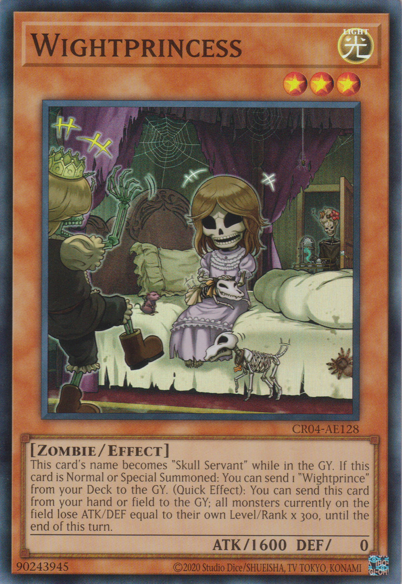 [遊戲王亞英版] 白骨公主 / ワイトプリンセス / Wightprincess-Trading Card Game-TCG-Oztet Amigo
