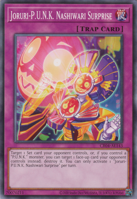 [遊戲王亞英版] JO P.U.N.K. 梨割驚喜 / JO-P.U.N.K.ナシワリ·サプライズ / JORURI-P.U.N.K. NASHIWARI SURPRISE-Trading Card Game-TCG-Oztet Amigo