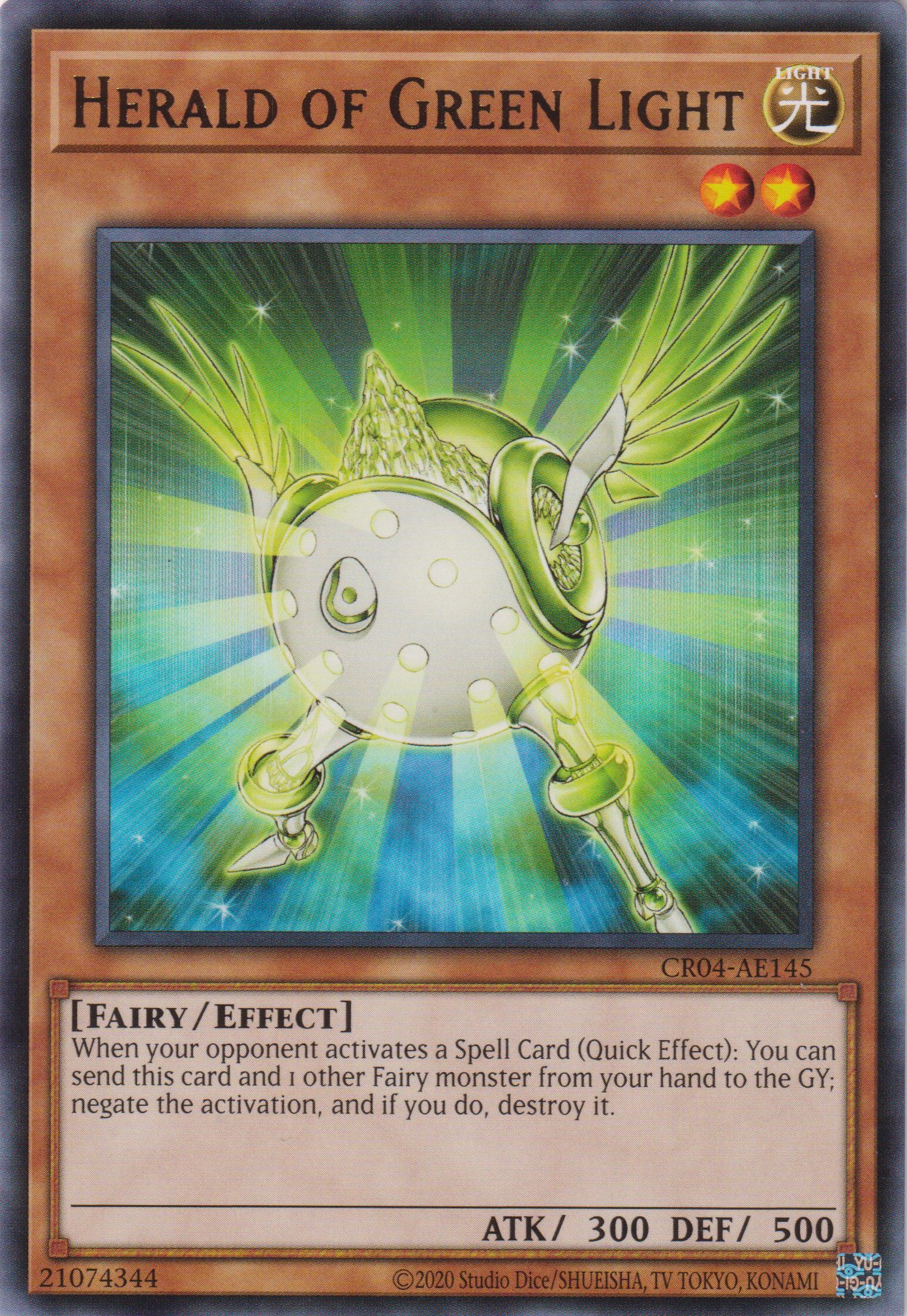 [遊戲王亞英版] 朱光之宣告者 / 朱光の宣告者 / HERALD OF ORANGE LIGHT-Trading Card Game-TCG-Oztet Amigo