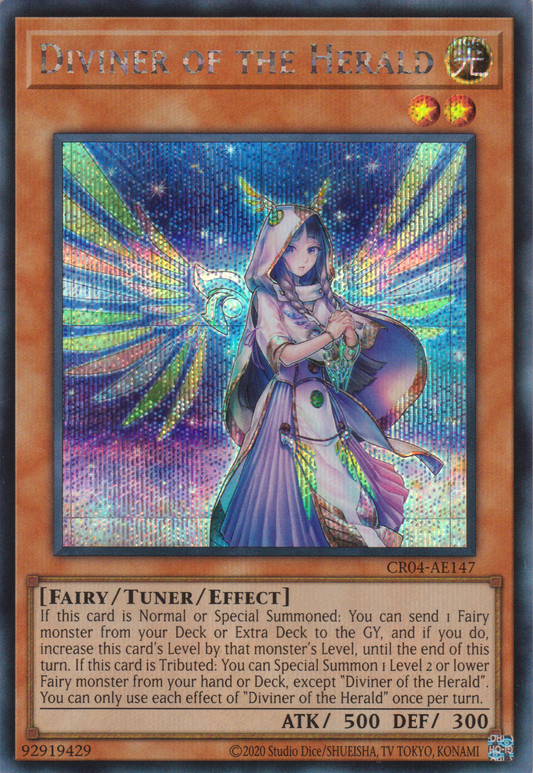 [遊戲王亞英版] 宣告者的神巫 / 宣告者の神巫 / Diviner of the Herald-Trading Card Game-TCG-Oztet Amigo