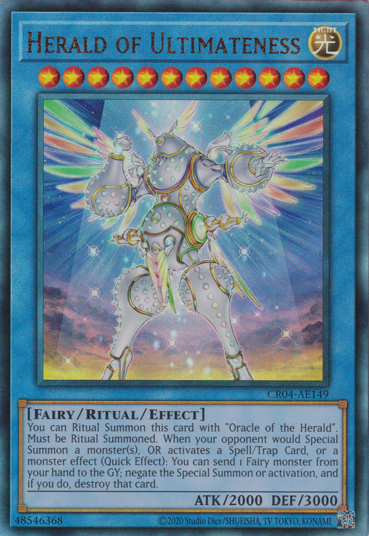 [遊戲王亞英版] 崇光之宣告者 / 崇光なる宣告者 / HERALD OF ULTIMATENESS-Trading Card Game-TCG-Oztet Amigo