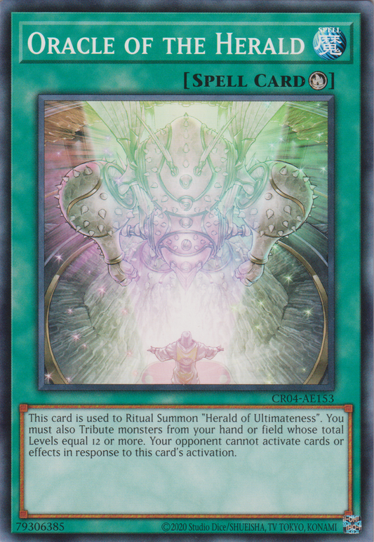 [遊戲王亞英版] 宣告者的神託 / 宣告者の神託 / Oracle of the Herald-Trading Card Game-TCG-Oztet Amigo