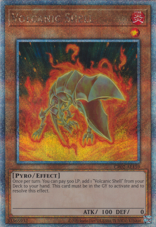[遊戲王亞英版] 火山砲彈 / ヴォルカニック・バレット / Volcanic Shell-Trading Card Game-TCG-Oztet Amigo