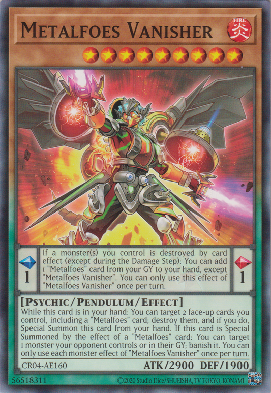 [遊戲王亞英版] 鍊裝勇士 消滅者 / メタルフォーゼ·バニッシャー / METALFOES VANISHER-Trading Card Game-TCG-Oztet Amigo