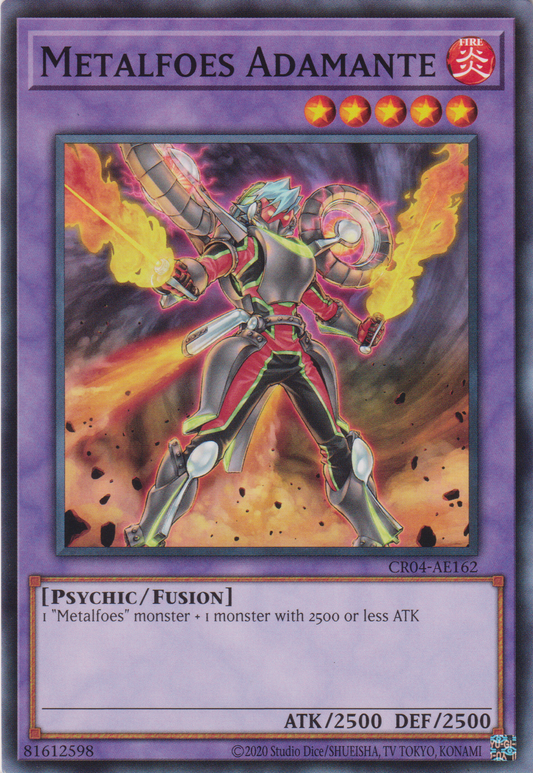 [遊戲王亞英版] 鍊裝勇士 精金超人 / メタルフォーゼ・アダマンテ / Metalfoes Adamante-Trading Card Game-TCG-Oztet Amigo