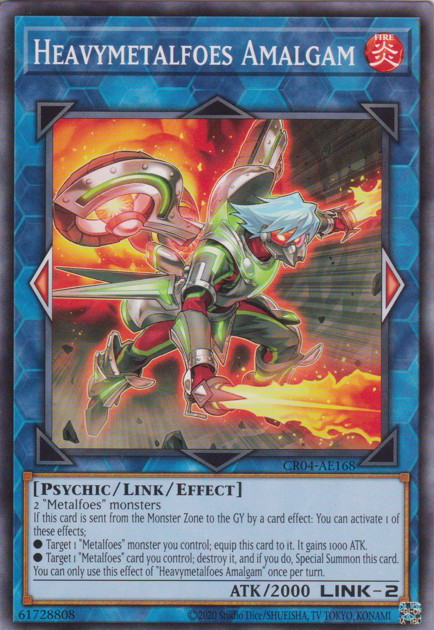 [遊戲王亞英版] 沉鍊裝勇士 汞合金混融者 / ヘビーメタルフォーゼ・アマルガム / Heavymetalfoes Amalgam-Trading Card Game-TCG-Oztet Amigo