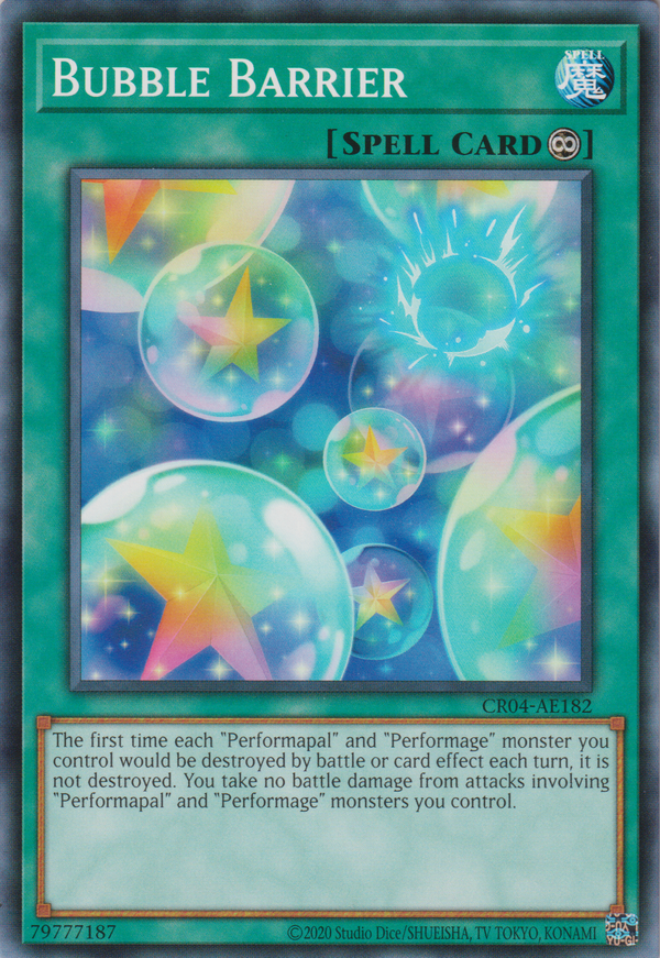 [遊戲王亞英版] 防護罩泡泡 / バリア・バブル / Bubble Barrier-Trading Card Game-TCG-Oztet Amigo