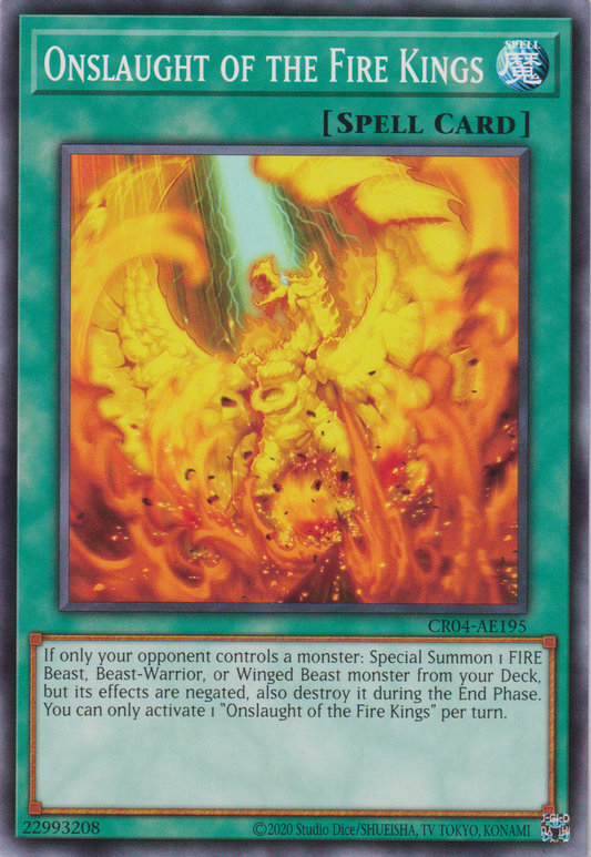 [遊戲王亞英版] 炎王的急襲 / 炎王の急襲 / ONSLAUGHT OF THE FIRE KINGS-Trading Card Game-TCG-Oztet Amigo