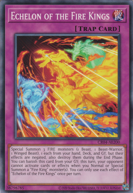 [遊戲王亞英版] 炎王的結襲 / 炎王の結襲 / SOLIDARITY STRIKE OF THE FIRE KINGS-Trading Card Game-TCG-Oztet Amigo