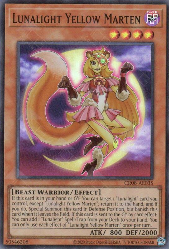 [遊戲王亞英版] 月光黃鼬 / 月光黃鼬 / Lunalight Yellow Marten