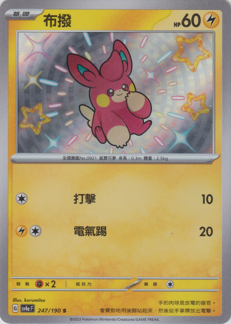 [Pokémon]  布撥 -色違-Trading Card Game-TCG-Oztet Amigo