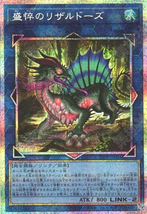 [遊戲王] 憔悴蜥蜴龍 / 盛悴のリザルドーズ / Haggard Lizardose