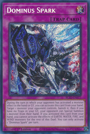 [遊戲王亞英] BLZD-AE077 / 霆王的閃光 / 霆王の閃光 / Dominus Spark / UTR