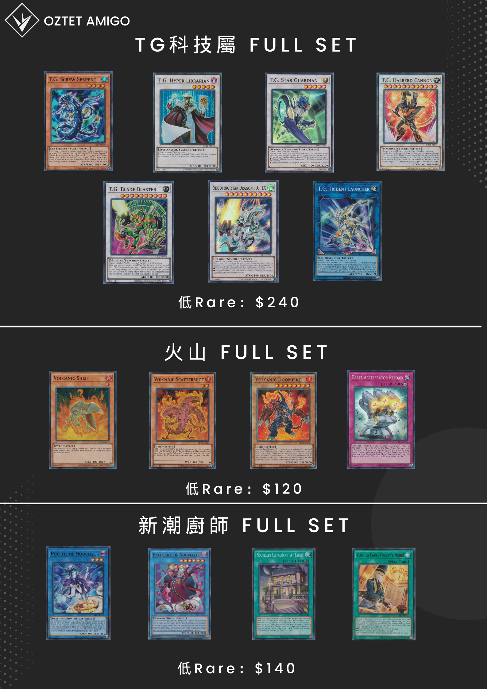 [遊戲王 亞洲英文版] AE CR02 Creation Pack FULL SET-Trading Card Game-TCG-Oztet Amigo