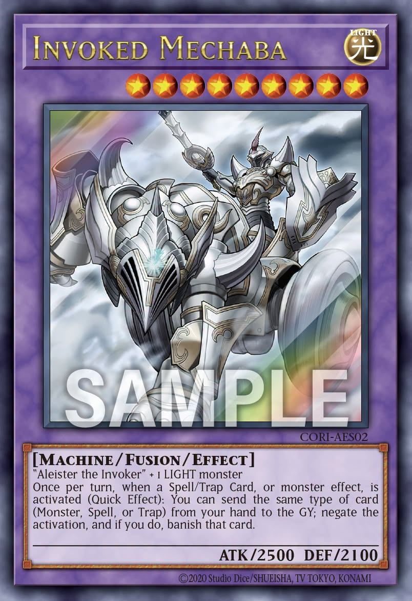 [遊戲王] CORI-AES02 / 召喚獸 梅爾卡巴 / 召喚獣メルカバー / Invoked Mechaba / UR