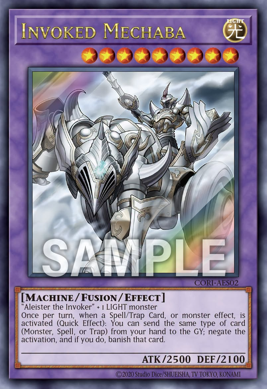 [遊戲王亞英] CORI-AES02 / 召喚獸 梅爾卡巴 / 召喚獣メルカバー / Invoked Mechaba / UR