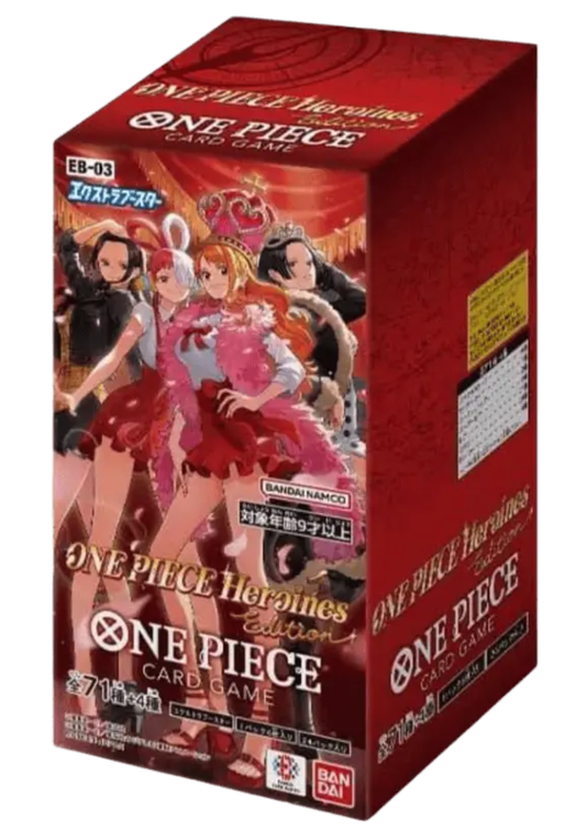 One Piece Card Game 特殊補充包 - EB03「Heroines Edition」(原盒)