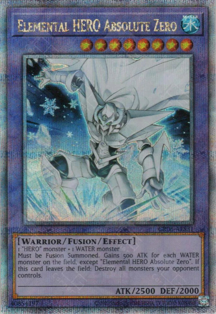 [遊戲王亞英版]E・HERO 絕對零度 /Elemental HERO Absolute Zero