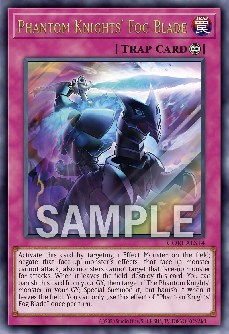 [遊戲王] CORI-AES14 / 幻影霧劍 / 幻影霧剣 / Phantom Knights' Fog Blade / UR/PSER