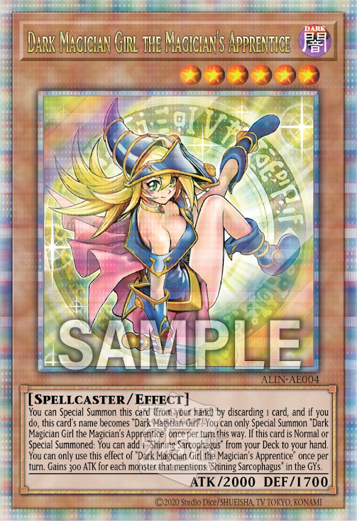 [遊戲王亞英版]魔術師的弟子 黑魔導女孩 /魔術師の弟子－ブラック・マジシャン・ガール /Dark Magician Girl the Magician's Apprentice