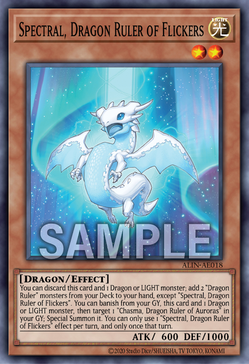 [遊戲王亞英版]光征龍 光譜/ 光征竜－スペクトル /Spector, Dragon Ruler of Rays