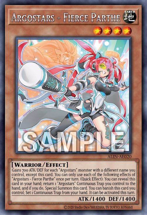 [遊戲王亞英版]ARG☆S 熱鬥的帕爾忒/ARG☆S－熱闘のパルテ/Argostars - Fierce Parthe (副本)