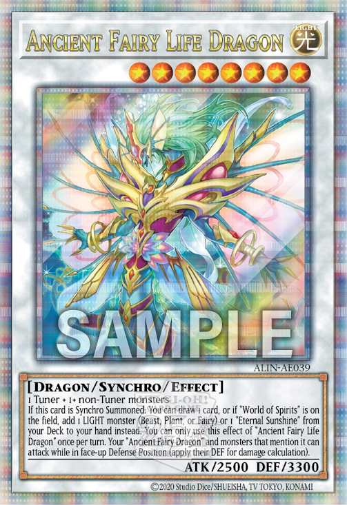 [遊戲王亞英版]上古妖精生命龍/エンシェント・フェアリー・ライフ・ドラゴン /Ancient Fairy Life Dragon