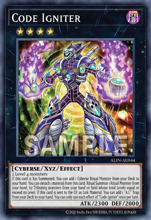 [遊戲王亞英版]碼點燃者/コード・イグナイター /Code Igniter