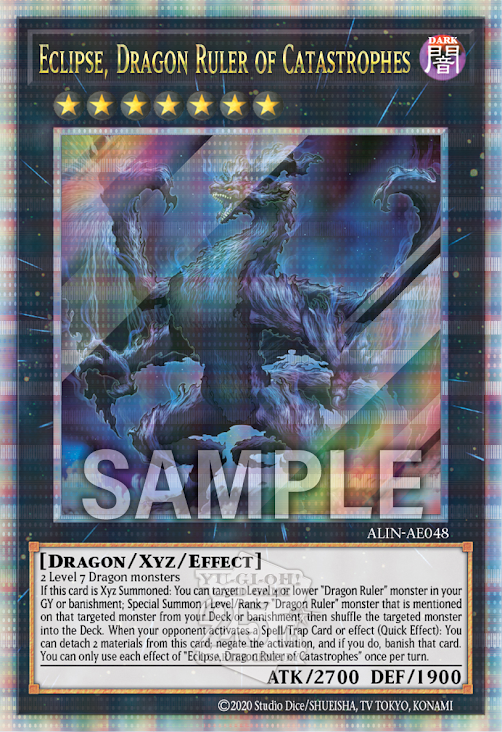 [遊戲王亞英版]凶征龍 日蝕/凶征竜－エンクレプシス /Eclipses, Dragon Ruler of Woes