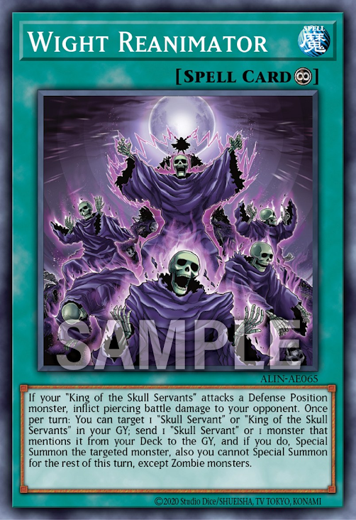 [遊戲王亞英版]白骨大師/ワイト・マスター/Wight Master