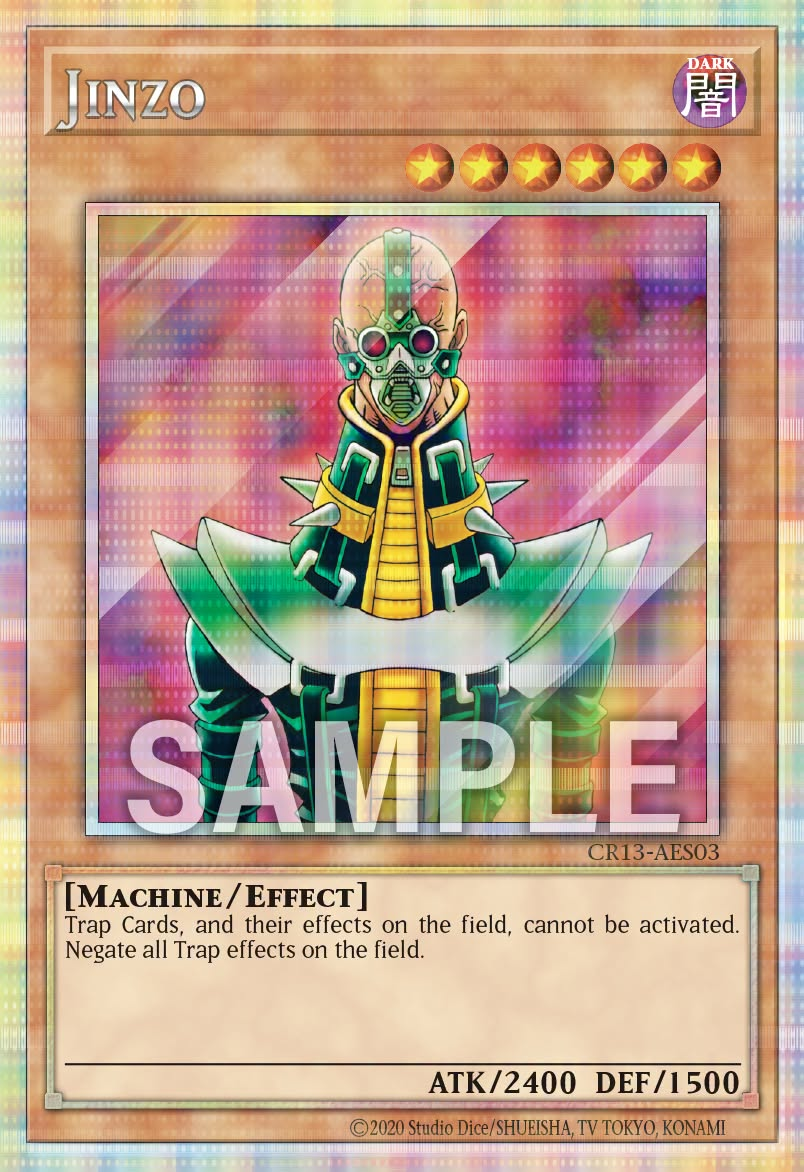 [遊戲王亞英] CR13-AES03 / 人造人 念力震撼者 / 人造人間－サイコ・ショッカー / Jinzo / PSER