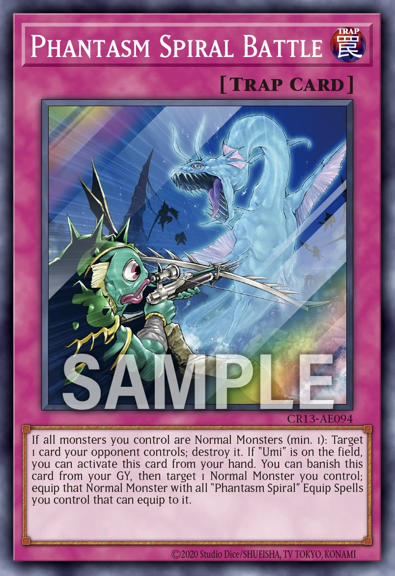 [遊戲王亞英] CR13-AE094 / 幻煌龍的戰渦 / 幻煌龍の戦渦 / Phantasm Spiral Battle / SR