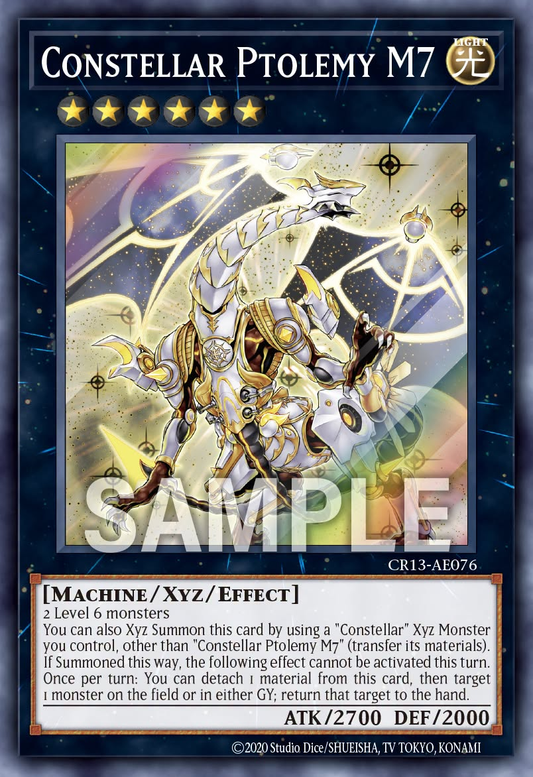 [遊戲王亞英] CR13-AES29 / 星聖 托勒密M7 / セイクリッド・トレミスＭ７ / Constellar Ptolemy M7 / PSER